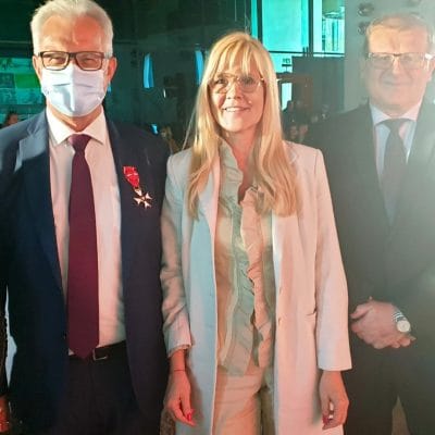 Aleksandra Włodarska vel Głowacka i uczestnicy 30 lecia PFRON